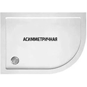 Душевые кабины ассиметричной формы
