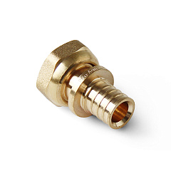 Муфта PRO AQUA с накидной гайкой для труб РЕ-Х и PE-RT 40x11/2