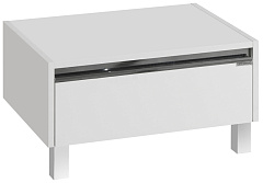 Комод Акватон Сакура 60 ольха наварра, белый глянец 1A220403SKW80