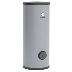 Бойлер косвенного нагрева RISPA с одним увеличенным теплообменником RBFL-200 напольный (нерж. сталь 304)