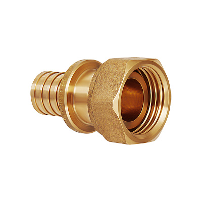 Переход с накидной гайкой на плоское уплотнение HOOBS , 20 x 2,8-G1/2