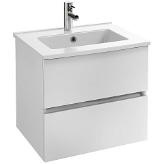 Тумба под раковину Jacob Delafon Tolbiac 60см, 2 ящика, цвет белый лак EB2381-J5
