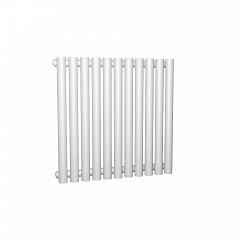 Стальной трубчатый радиатор отопления КЗТО Гармония А40 1, однотрубный, 500 11 секций, нижнее левое, цвет - RAL9016