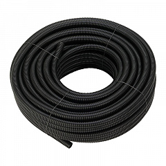 Защитная гофротруба Viega полиэтиленовая, для труб 20 мм, черная, модель 2004