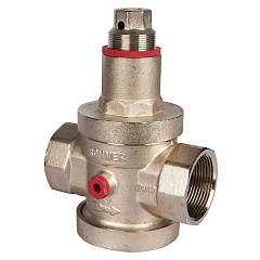 Редуктор давления Rommer PN25 вн/вн 1 1/2 с выходом под манометр