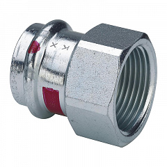 Соединительный элемент Viega Prestabo с внутренней резьбой 35 мм х Rp 3/4, модель 1112