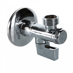 Кран шаровой VALTEC угловой с фильтром для подключения сантехнических приборов 1/2х1/2