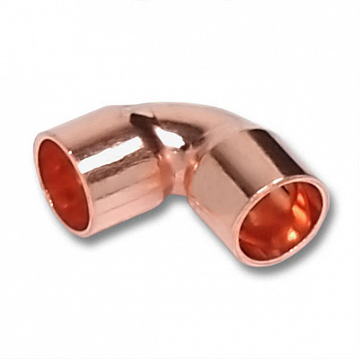 Угол Sanha 5092, 90 гр. ВП-НП, медь, 35