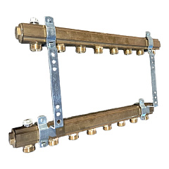 Коллектор TECE в сборе 1 х 3/4 AG (евроконус) 8 контуров