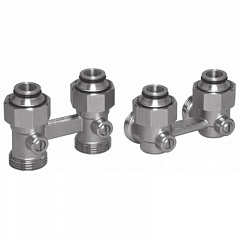 Узел подключения Meibes E2/50 угловой, 3/4x3/4 (Standart line)