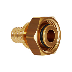 Переход с накидной гайкой на евроконус HOOBS , 16 x 2,2-G3/4