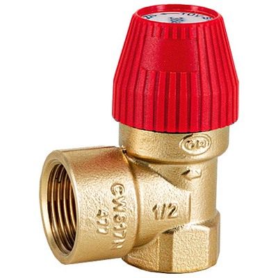 Клапан предохранительный Stout для отопления 3 бар 1/2x3/4 (477.132), SVS-0010-003015