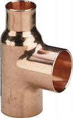Тройник Viega под пайку 22 x 15 x 22 мм, из меди (артикул 100445)