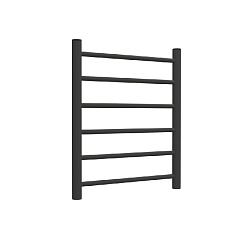 Полотенцесушитель водяной Термодизайн STEEL T (лесенка) W=500, H=600 (6 перекладин) 1/2 ВР графит