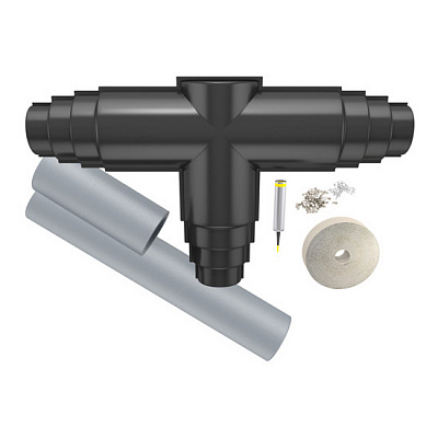 Изолирующий элемент Thermaflex Т-образный (ППУ теплоизоляция, герметик и элементы крепления идут в комплекте) FV-T125-200HS-R