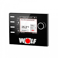 Модуль управления Wolf ВМ-2 с датчиком наружной температуры, черный