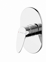 Встраиваемый смеситель Bravat Drop PB84898CP-RUS