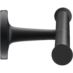 Держатель для туалетной бумаги Duravit Starck T двойной чёрный матовый 0099384600