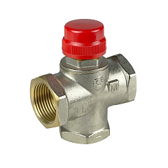 Клапан смесительный Valfex трехходовой 1 дюйм (с боковым смешиванием, без полного перекрытия)