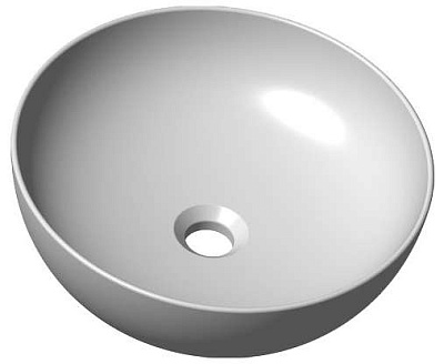 Раковина накладная Ravak UNI 400 SLIM белая