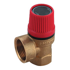 Клапан предохранительный Rommer для отопления 3 бар 3/4x1
