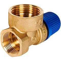 Клапан предохранительный Rommer для систем водоснабжения 6 бар 3/4x1