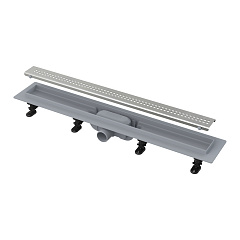 Лоток душевой Alcaplast APZ9 650 мм с порогами с порогами для перфорированной решетки