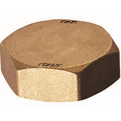 Заглушка FAR для коллектора ВР 1 1/2, латунь