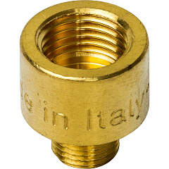 Переходник Stout из латуни, внутренняя-наружная резьба 1X1/2