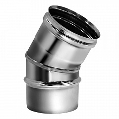 Отвод Вулкан VHR d104, 30 град., AISI 321 (матовая)