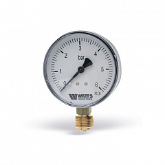 Манометр Watts F+R200 63/16, радиальный