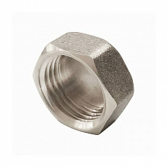 Заглушка Valfex никелированная резьбовая ВР 1/2