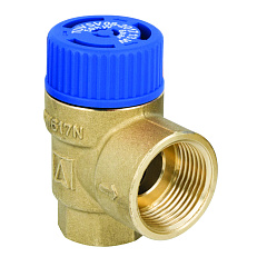 Клапан предохранительный Afriso MSW для систем водоснабжения, 6 бар, 3/4 x 1