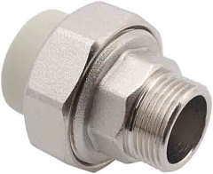 Американка полипропиленовая FV-Plast с наружной резьбой 32- 3/4 дюйма