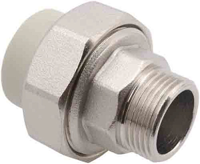 Американка полипропиленовая FV-Plast с наружной резьбой 32- 3/4 дюйма