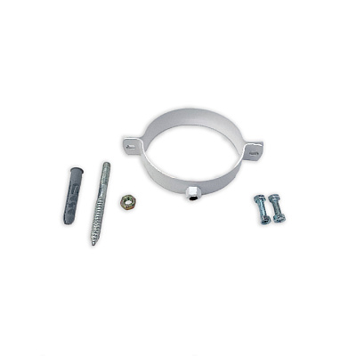 Хомут Camino для крепления к стене (сталь) белый 100 (TR.5100)