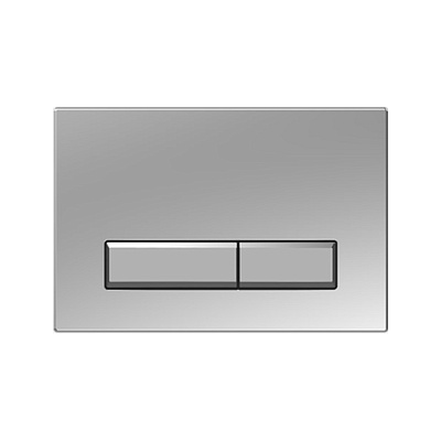 Панель смыва Акватек Slim хром матовый KDI-0000024 (009C)