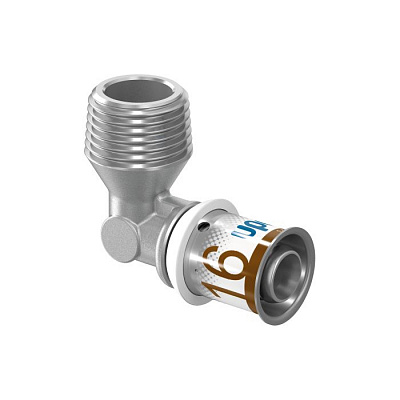 Угольник Uponor S-PRESS PLUS с наружной резьбой 25-R3/4 НР 5А