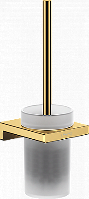 Ёршик для унитаза Hansgrohe AddStoris настенный полированное золото 41752990