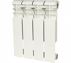 Биметаллический секционный радиатор отопления Rommer Profi Bm 500 (Bi 500-80-150) / 4 секции