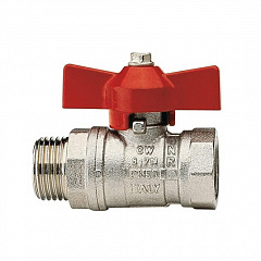 Кран шаровой Itap VIENNA 119 стандартнопроходной НВ 3/4, бабочка