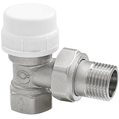 Клапан термостатический Valfex для радиатора угловой 3/4 (с доп. уплотнением)