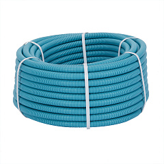 Кожух гофрированный HOOBS d 40 (35 х 40), для труб Dn32, цвет синий