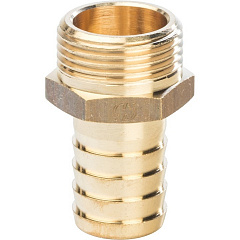 Штуцер Stout из латуни, наружная резьба 1/4X14