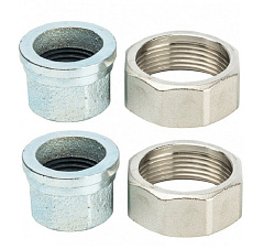 Комплект переходников Meibes Victaulic 1 1/2”НГ х 1"вр (2шт/комплект) (ME 66305.1)