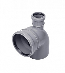 Отвод Sinikon с фронт. патрубком (выход вверх) 87 гр D 110 551002.R