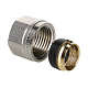 Соединитель коллекторный VALTEC обжимной для медной трубы 15 VTc.711.N.1504