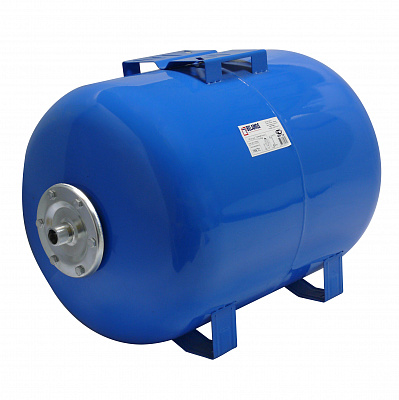 Расширительный бак (гидроаккумулятор) Belamos 100CT2 100 л. горизонтальный проходной, для системы водоснабжения