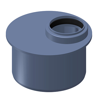 Переходной патрубок POLOPLAST POLO-KAL NG короткий PKRK DN110/50