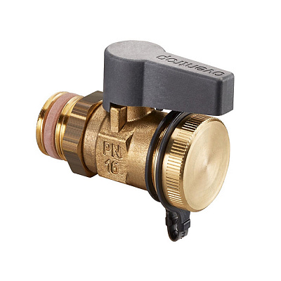 Кран шаровой Oventrop Optiflex KFE, DN 15 PN 16, с колпачком